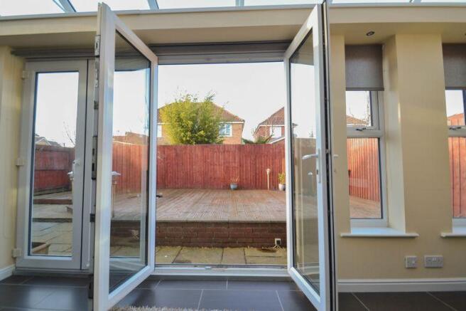 Bi-fold doors ...