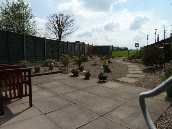 Private Rear Garden