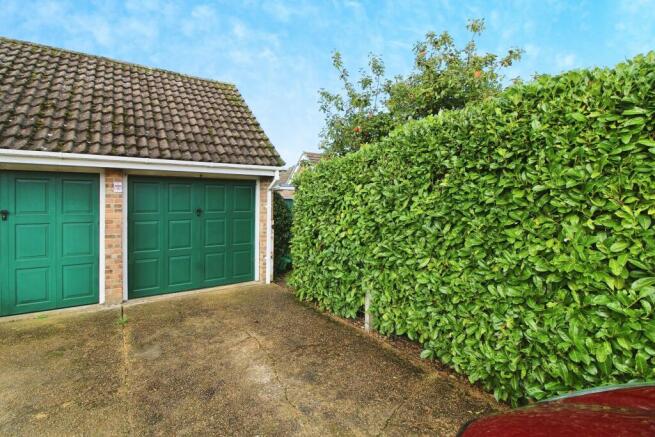 Garage and Rear Driveway