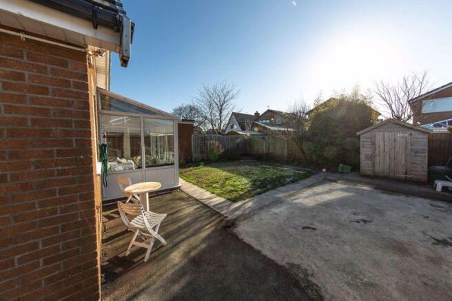 Rear garden