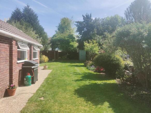 Rear garden
