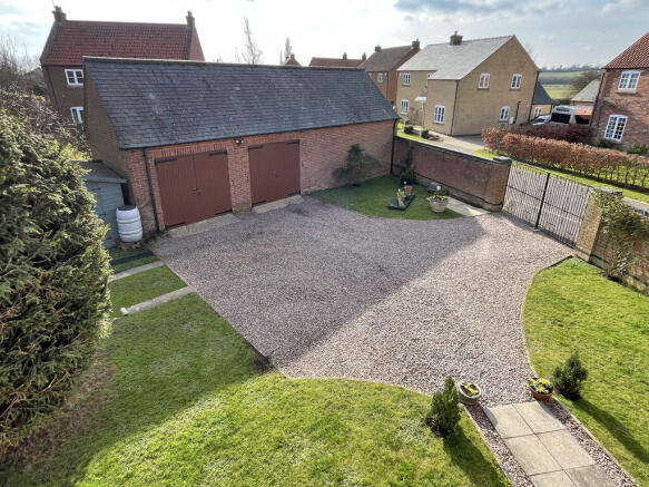 Driveway and Garage