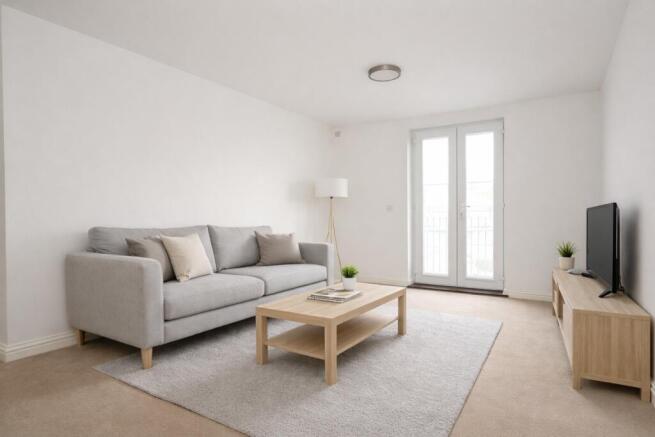 Virtually staged to illustrate the potential use.