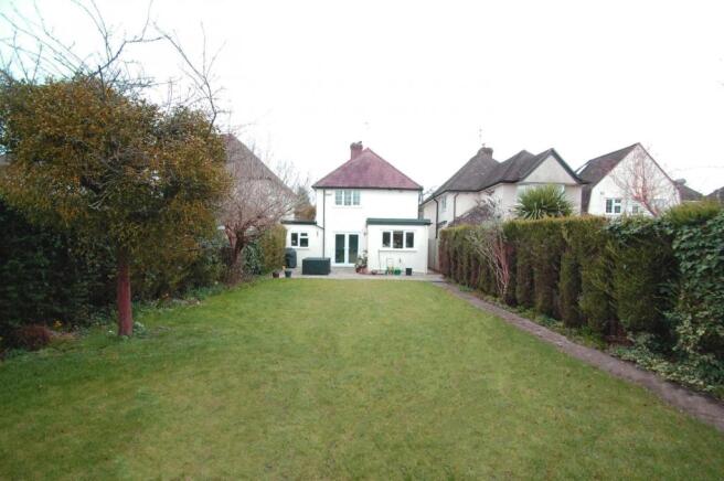 Garden towards House