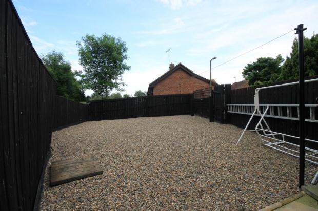 Rear Gravelled Area