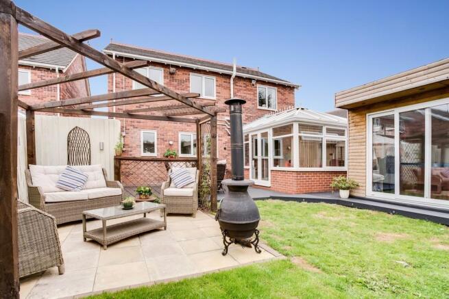 Rear garden