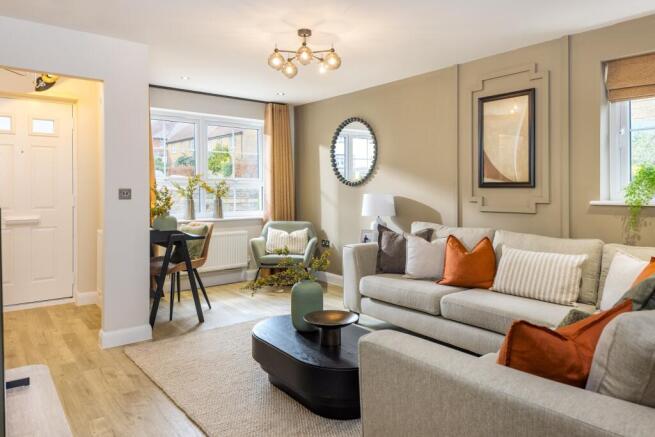 Lounge in the Maidstone 3 bedroom home