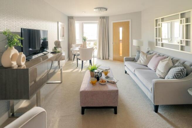 Show home living room