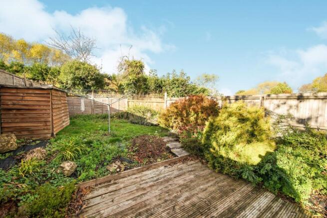 Rear garden
