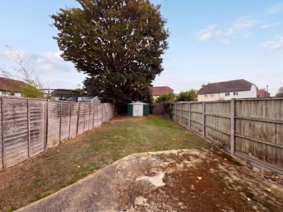 Rear garden