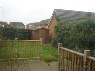 Private rear garden