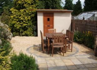 Rear garden