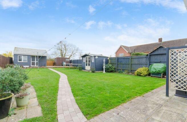 Rear garden