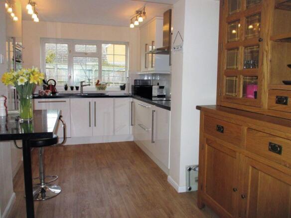 Extended kitchen