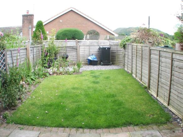 Enclosed rear garden