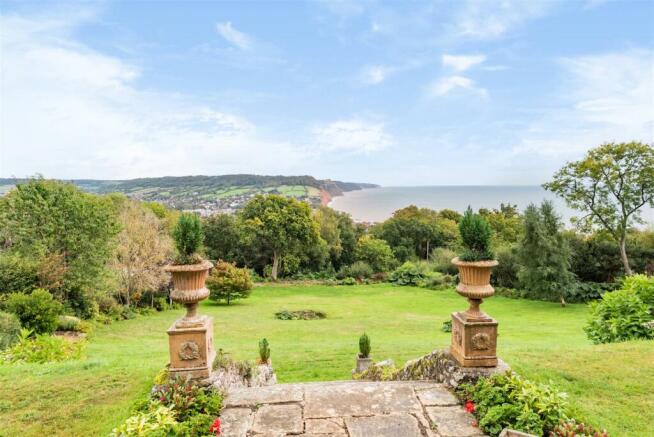 Communal grounds and view