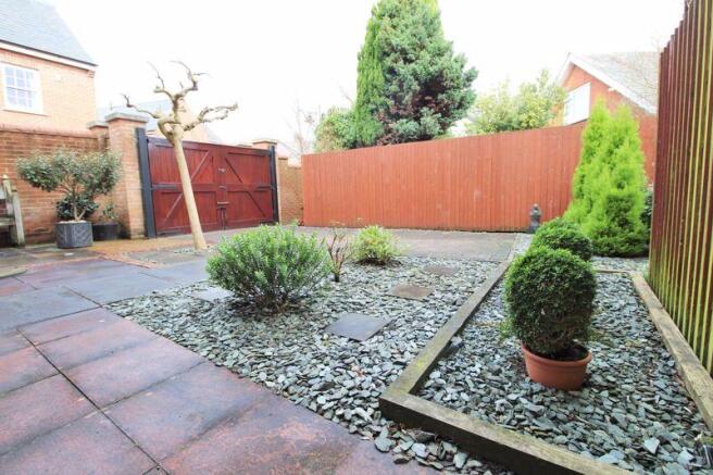 Rear Courtyard...