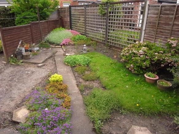 Rear garden