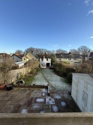 Rear garden view