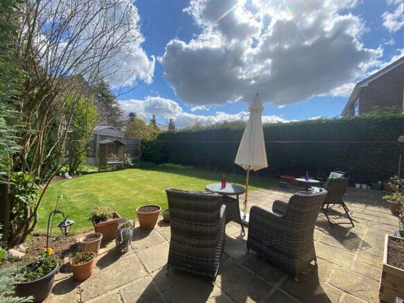 Garden at Back