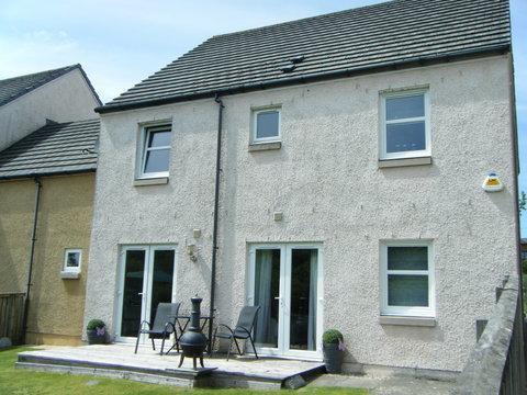 Rear and Patio