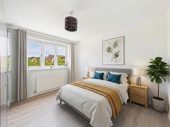 Bedroom One(virtually furnished)