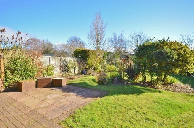 Rear garden