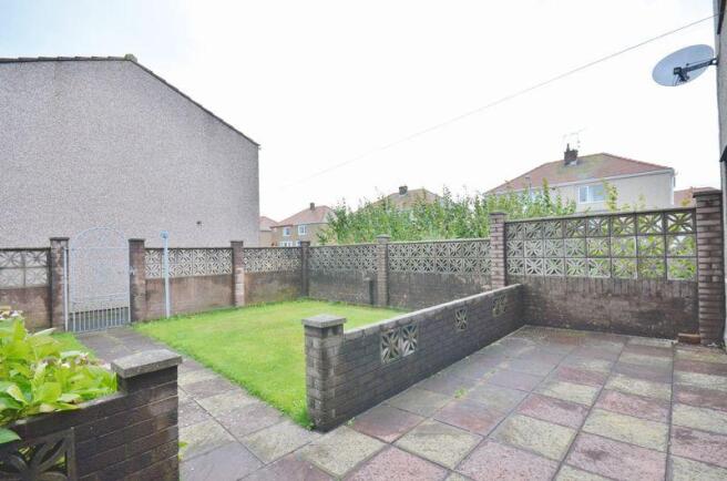 Rear garden