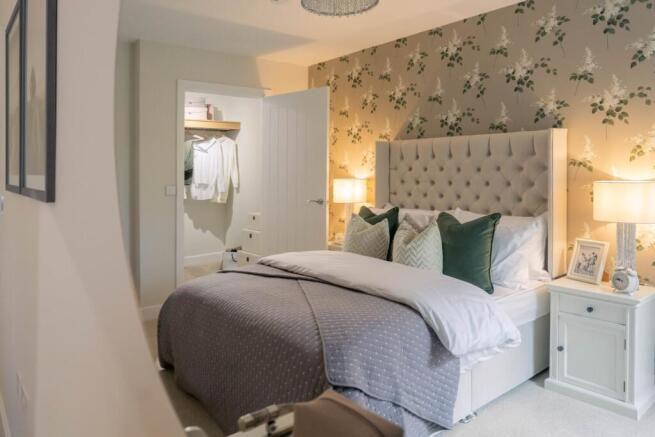 Show home bedroom
