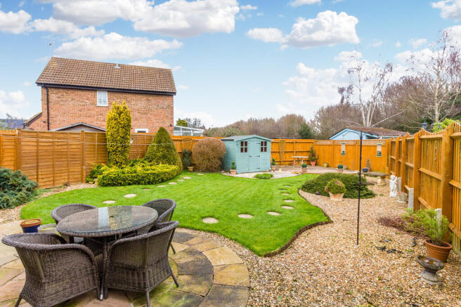 Rear garden
