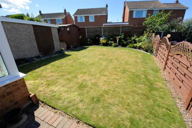 Rear garden