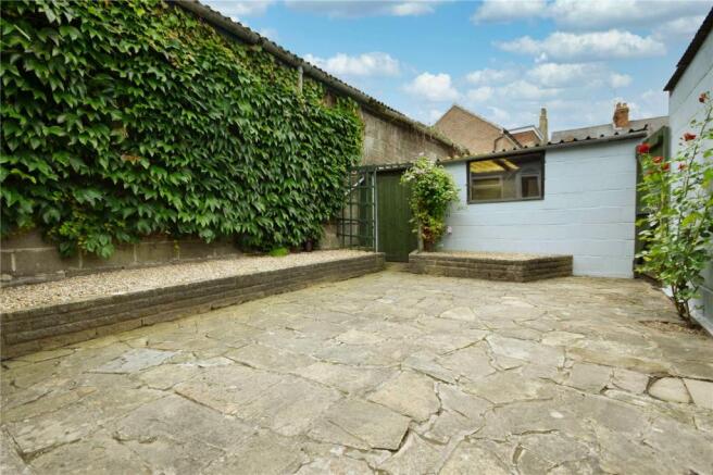 Rear Garden & Garage