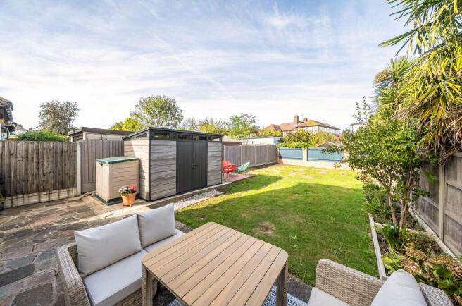 Rear garden angle 1