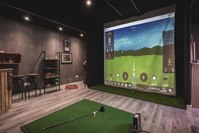 Double Garage (Converted to Games Room/Gym)