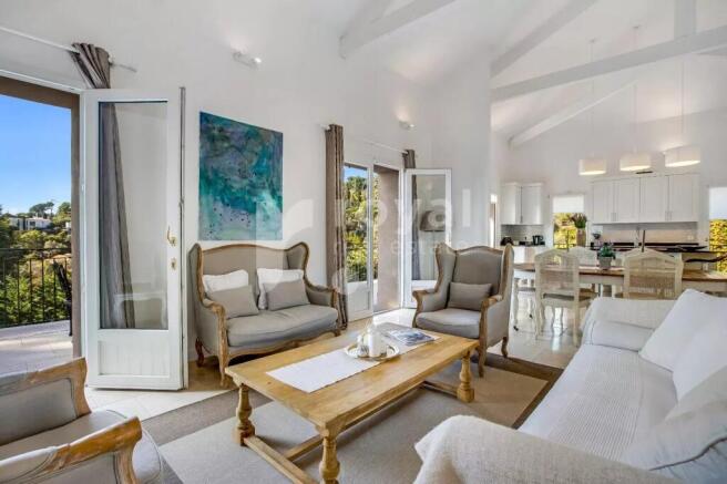 Elegant interior blending traditional charm and mo