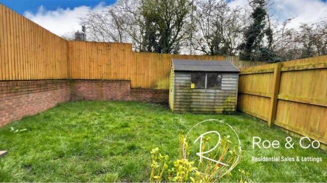 Rear garden