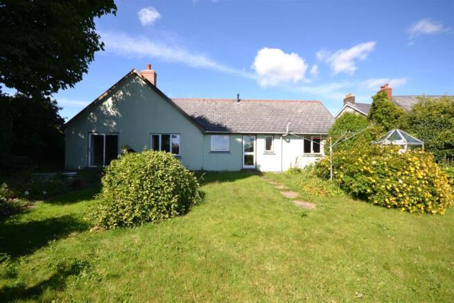 Rear view of property