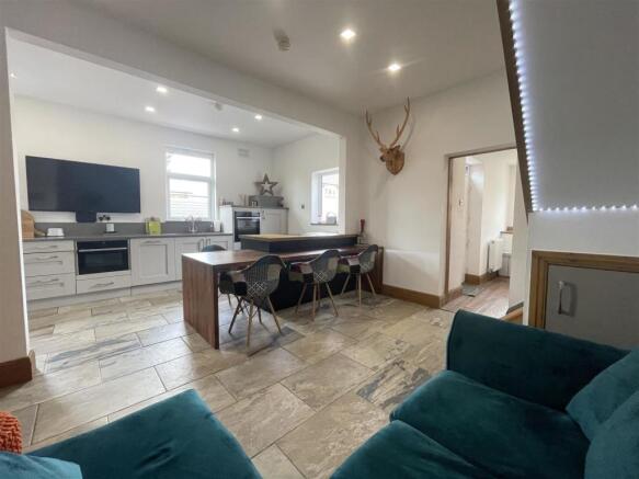 Open plan kitchen