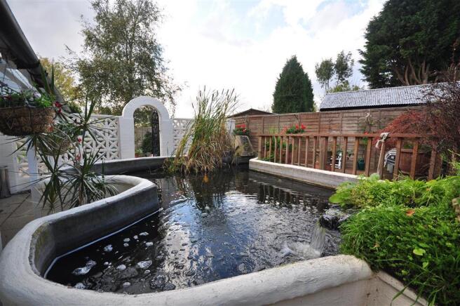 Outside Water Feature