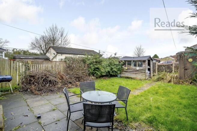 Rear garden