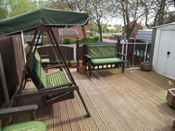 Rear Garden Patio