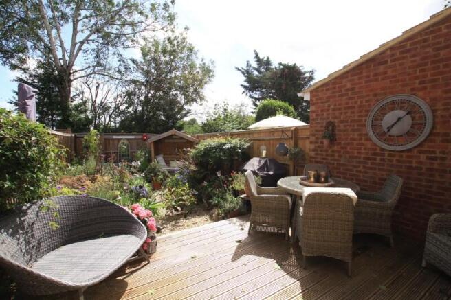 Rear garden