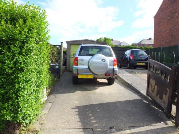 Driveway and Garage