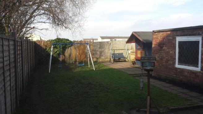 Rear garden