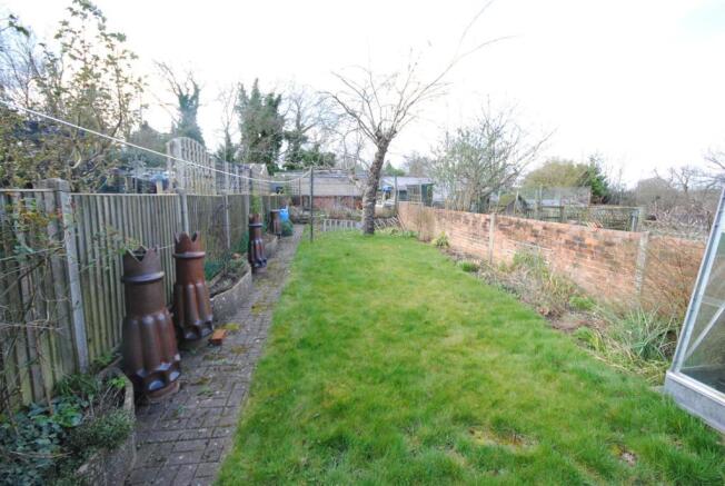 The Rear Garden: