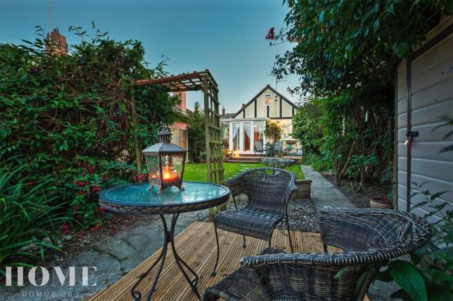 Garden twilight