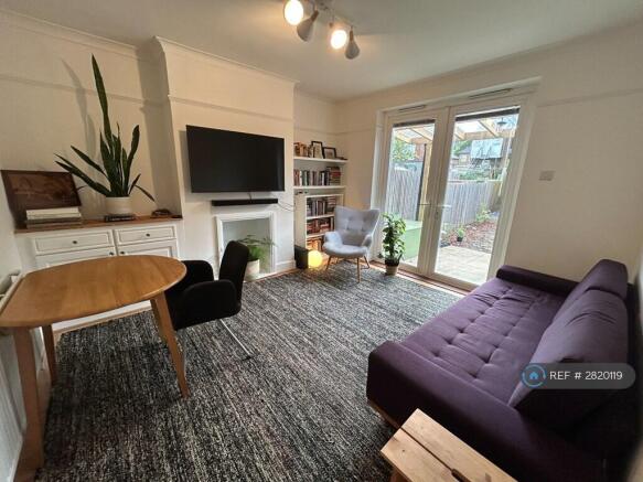 Living Room With Garden Access