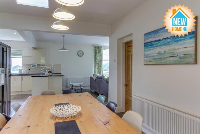 KITCHEN/DINING AREA/ FAMILY ROOM: