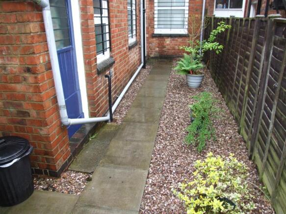 Rear of Property