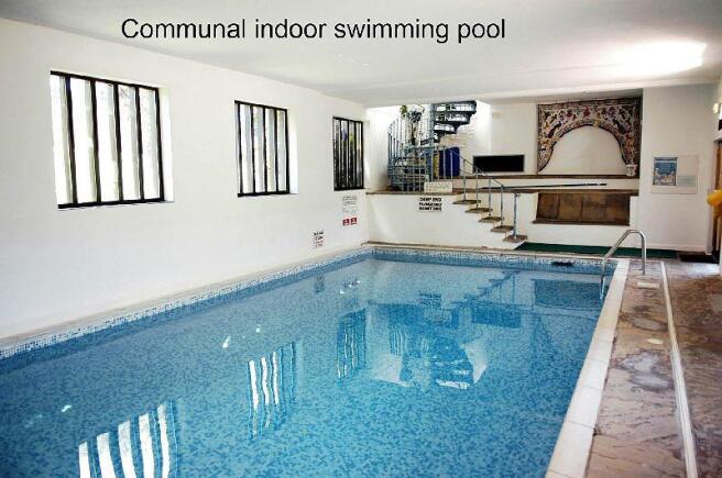 Communal indoor swimming pool